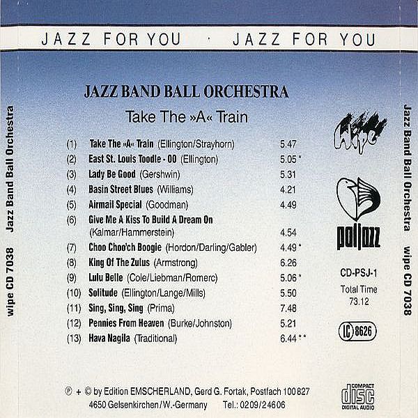 https://www.discogs.com/release/1805692-Jazz-Band-Ball-Orchestra-Take-The-A-Train