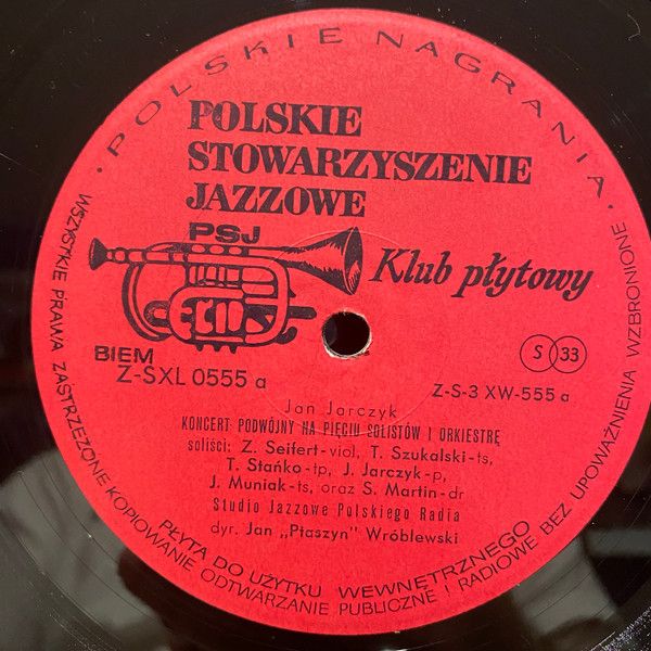 https://www.discogs.com/release/20045026-Jan-Jarczyk-Ossjan-Klub-Plytowy-5