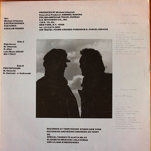 https://www.discogs.com/release/9642219-Michael-Urbaniax-Czeslaw-Niemen-Extravaganza