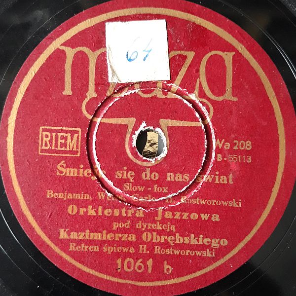 https://www.discogs.com/release/25756483-Orkiestra-Jazzowa-Kazimierza-Obr%C4%99bskiego-M%C3%B3w-Mi-Ty-%C5%9Amieje-Si%C4%99-Do-Was-%C5%9Awiat