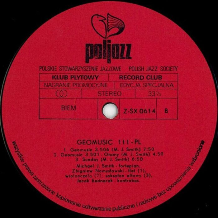 https://www.discogs.com/release/7088115-Michael-Smith-Zbigniew-Namystowski-Jacek-Bednarek-Geomusic-III