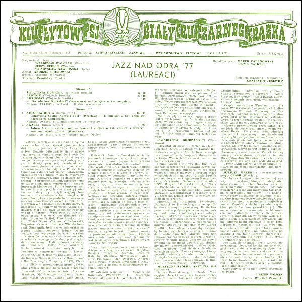 https://www.discogs.com/release/3749000-Various-Jazz-Nad-Odr%C4%85-77-Laureaci
