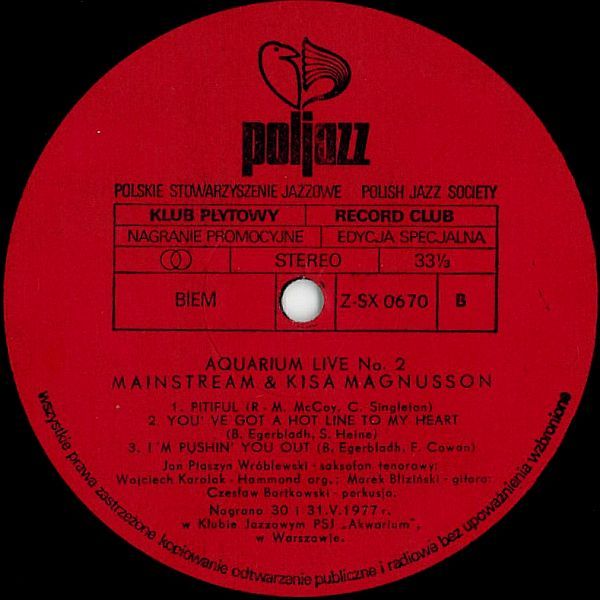 https://www.discogs.com/release/3813328-Mainstream-11-Kisa-Magnusson-Aquarium-Live-No-2