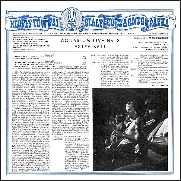 https://www.discogs.com/release/4972710-Extra-Ball-Aquarium-Live-No-3