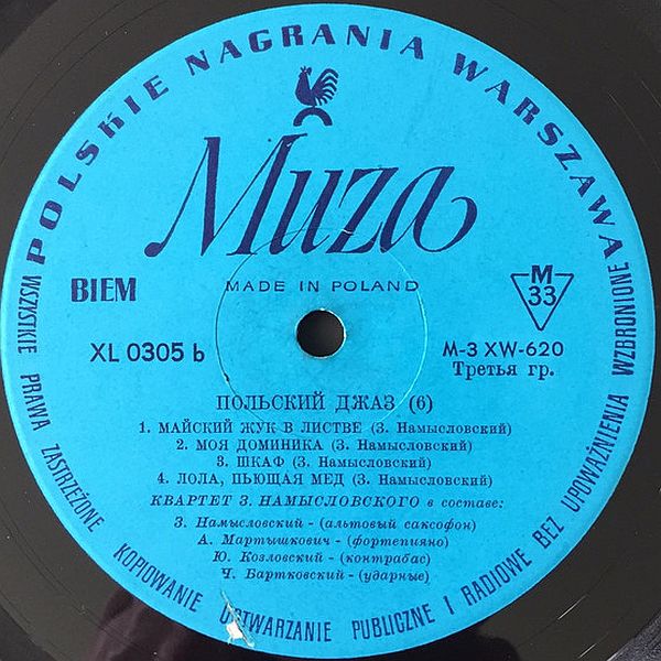 https://www.discogs.com/release/10705097-Zbigniew-Namys%C5%82owski-Quartet-Polish-Jazz-6