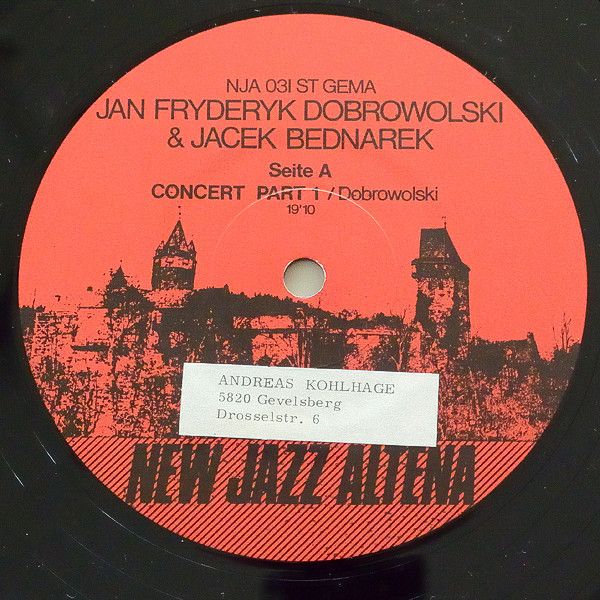 https://www.discogs.com/release/2548850-Jan-Fryderyk-Dobrowolski-Jacek-Bednarek-At-The-New-Jazz-Meeting-Altena