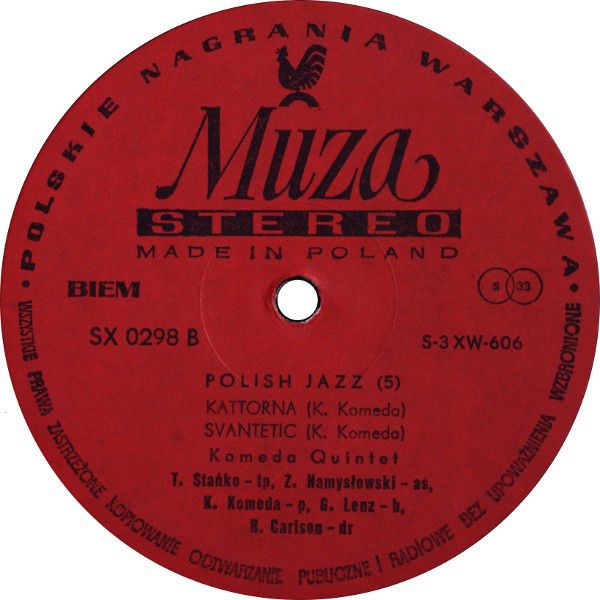 https://www.discogs.com/release/519597-Komeda-Quintet-Astigmatic