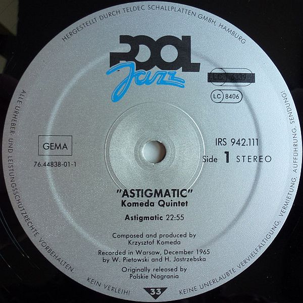 https://www.discogs.com/release/3564265-Komeda-Quintet-Astigmatic
