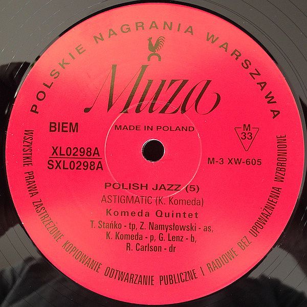 https://www.discogs.com/release/5327292-Komeda-Quintet-Astigmatic