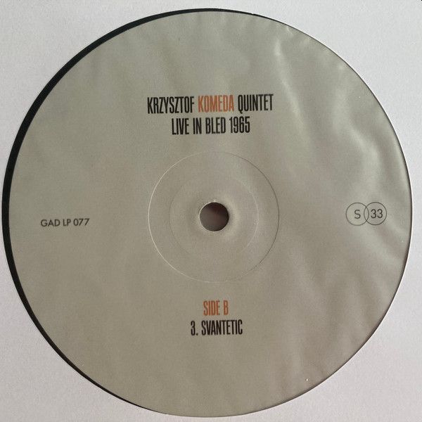 https://www.discogs.com/release/29745913-Krzysztof-Komeda-Quintet-Live-In-Bled-1965