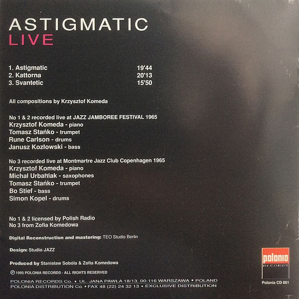 https://www.discogs.com/release/14770517-Krzysztof-Komeda-Astigmatic-Live