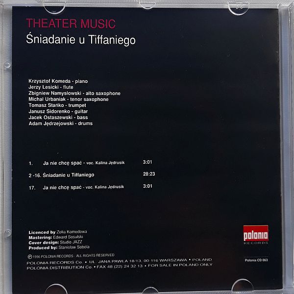 https://www.discogs.com/release/8825658-Krzysztof-Komeda-%C5%9Aniadanie-u-Tiffaniego