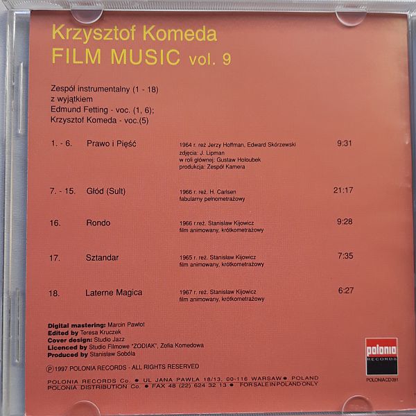 https://www.discogs.com/release/7333026-Krzysztof-Komeda-Film-Music