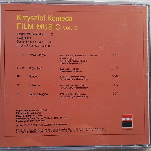 https://www.discogs.com/release/7333026-Krzysztof-Komeda-Film-Music