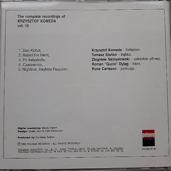 https://www.discogs.com/release/4595490-Krzysztof-Komeda-Last-Recordings