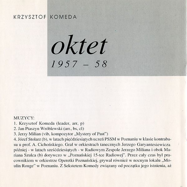 https://www.discogs.com/release/8826607-Krzysztof-Komeda-Sopot-Jazz-Festival-1956-1957
