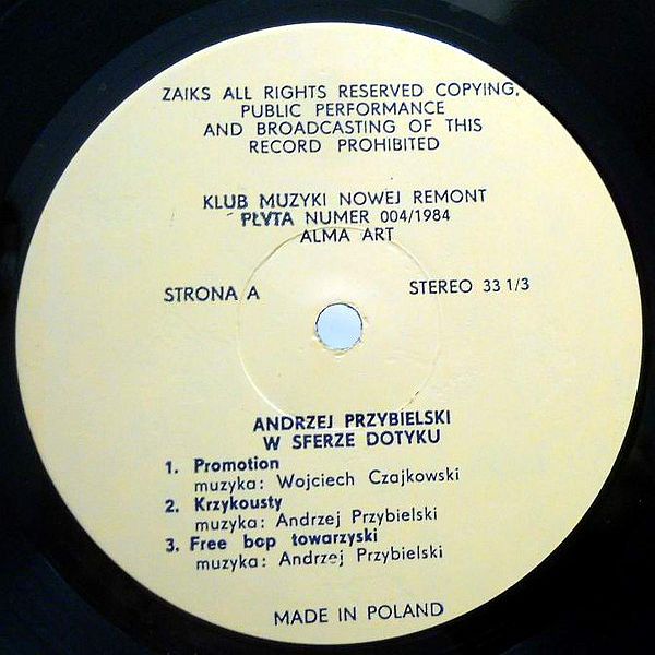 https://www.discogs.com/release/1356396-Andrzej-Przybielski-W-Sferze-Dotyku