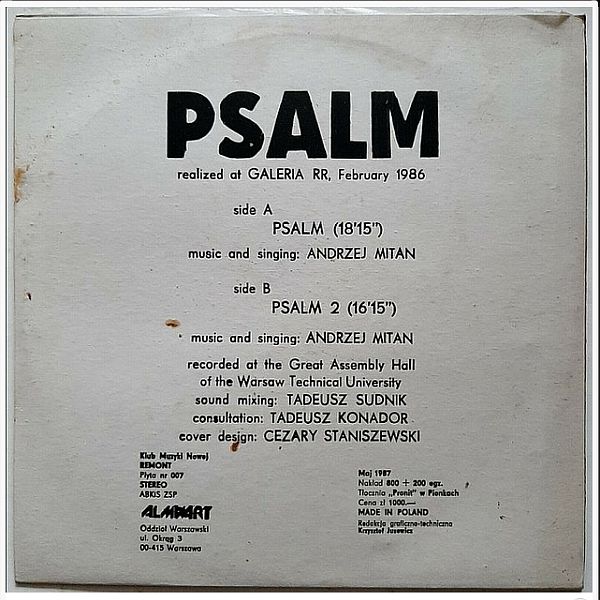 https://www.discogs.com/release/1102761-Andrzej-Mitan-Psalm