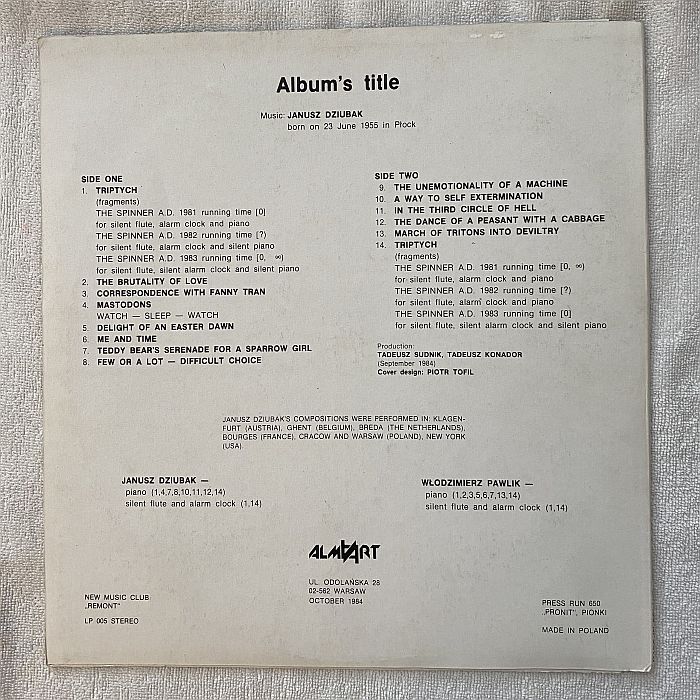 https://www.discogs.com/release/13062062-Janusz-Dziubak-W%C5%82odzimierz-Pawlik-Tytu%C5%82-P%C5%82yty