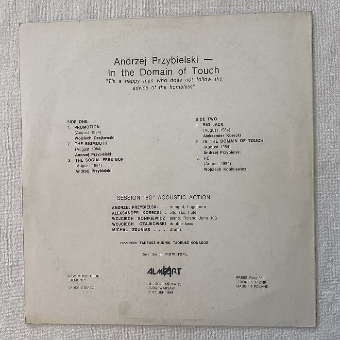 https://www.discogs.com/release/13068037-Andrzej-Przybielski-W-Sferze-Dotyku