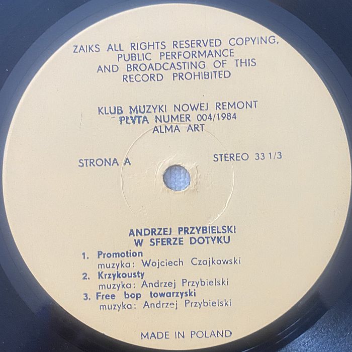 https://www.discogs.com/release/13068037-Andrzej-Przybielski-W-Sferze-Dotyku