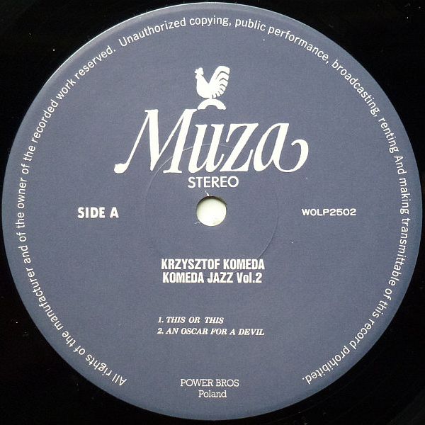 https://www.discogs.com/release/10166913-Krzysztof-Komeda-Komeda-Jazz-Vol-2