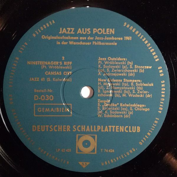 https://www.discogs.com/release/5282309-Various-Jazz-Aus-Polen-Originalaufnahmen-Aus-Der-Jazz-Jamboree-1961-In-Der-Warschauer-Philharmonie