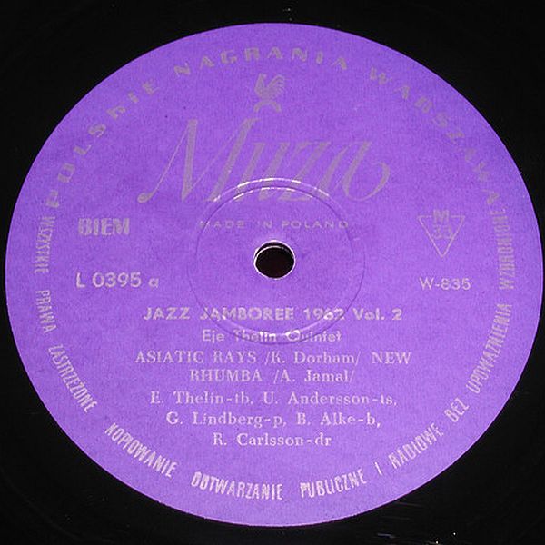 https://www.discogs.com/release/5190374-Eje-Thelin-Quintet-Jazz-Jamboree-62-Vol-2