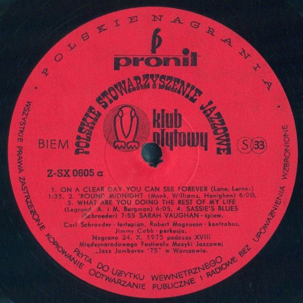 https://www.discogs.com/release/1735179-Sarah-Vaughan-Bia%C5%82y-Kruk-Czarnego-Kr%C4%85%C5%BCka