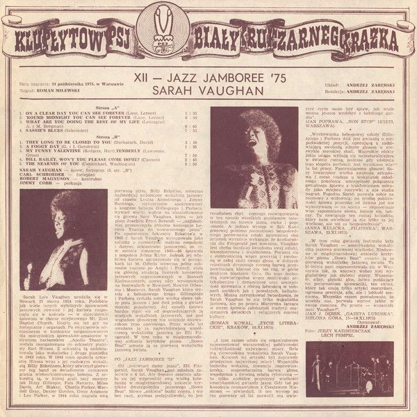 https://www.discogs.com/release/1735179-Sarah-Vaughan-Bia%C5%82y-Kruk-Czarnego-Kr%C4%85%C5%BCka