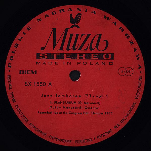 https://www.discogs.com/release/1179450-Guido-Manusardi-Quartet-Fogarasi-Csik-Trio-Yosuke-Yamashita-Trio-Jazz-Jamboree-77-Vol-1