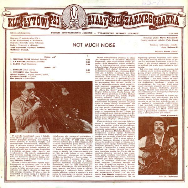 https://www.discogs.com/release/1517668-Not-Much-Noise-Not-Much-Noise
