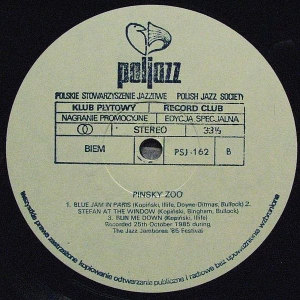 https://www.discogs.com/release/2192180-Pinski-Zoo-With-Wojtek-Konikiewicz-Live-In-Warsaw