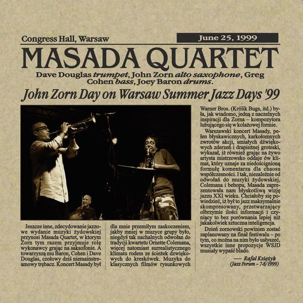 https://www.discogs.com/release/15021630-Masada-Warsaw-Summer-Jazz-Days-99