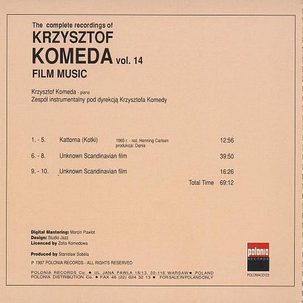 https://www.discogs.com/release/7457993-Krzysztof-Komeda-Film-Music