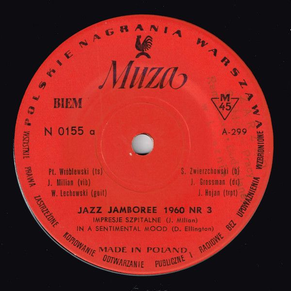 https://www.discogs.com/release/14169587-Kwintet-Ptaszyna-Wr%C3%B3blewskiego-Jazz-Jamboree-1960-Nr-3
