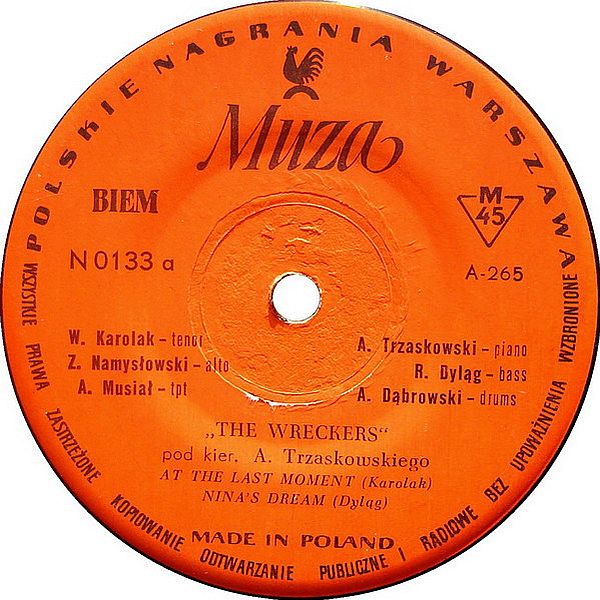 https://www.discogs.com/release/6353280-The-Wreckers-3-Pod-Kier-A-Trzaskowskiego-Trio-Trzaskowskiego-At-The-Last-Moment