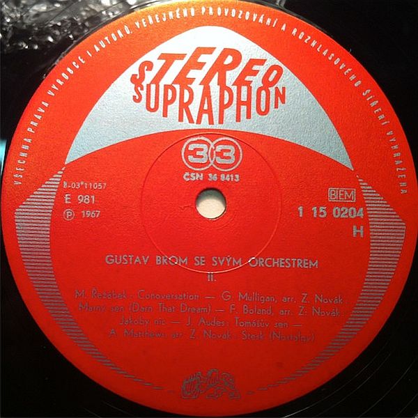 https://www.discogs.com/release/3893990-Gustav-Brom-Se-Sv%C3%BDm-Orchestrem-Gustav-Brom-Se-Sv%C3%BDm-Orchestrem-II