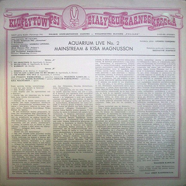 https://www.discogs.com/release/3813328-Mainstream-11-Kisa-Magnusson-Aquarium-Live-No-2