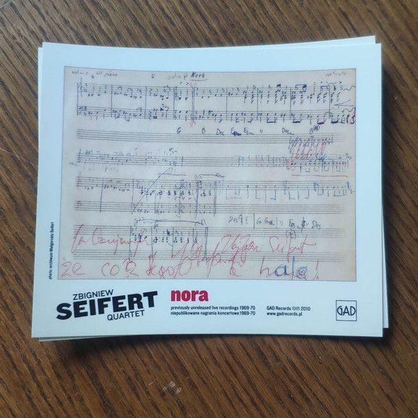 https://www.discogs.com/release/26234930-The-Zbigniew-Seifert-Quartet-Nora-Limited-Edition