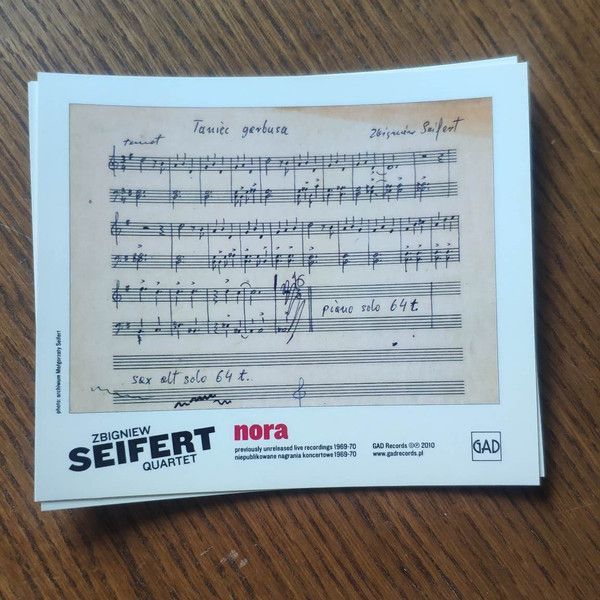 https://www.discogs.com/release/26234930-The-Zbigniew-Seifert-Quartet-Nora-Limited-Edition