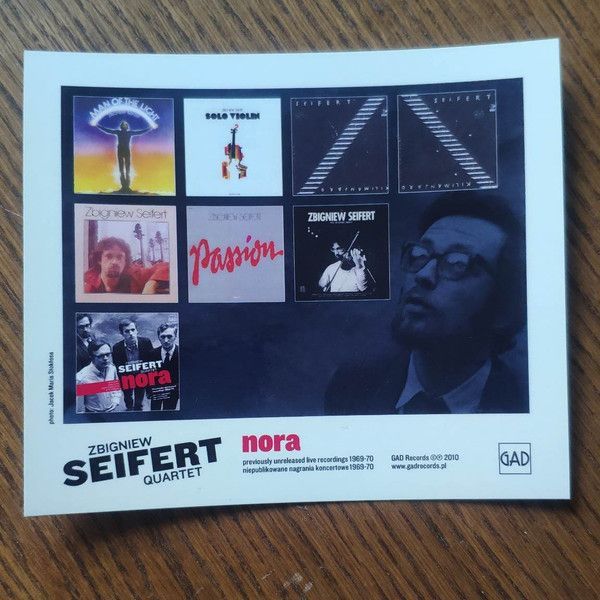 https://www.discogs.com/release/26234930-The-Zbigniew-Seifert-Quartet-Nora-Limited-Edition