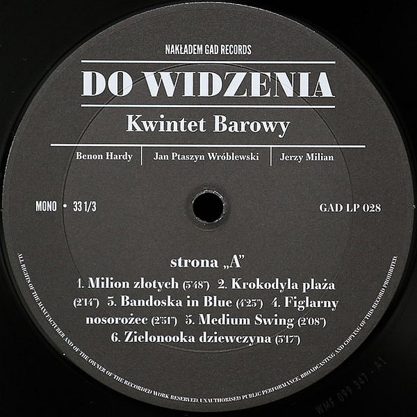 https://www.discogs.com/release/15491963-Kwintet-Barowy-Do-Widzenia-