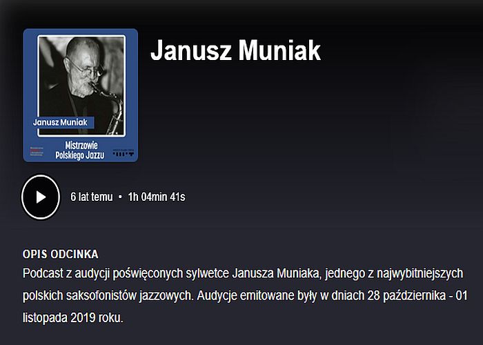 https://podkasty.radiojazz.fm/@mistrzowiepolskiegojazzu/episodes/janusz-muniak/activity