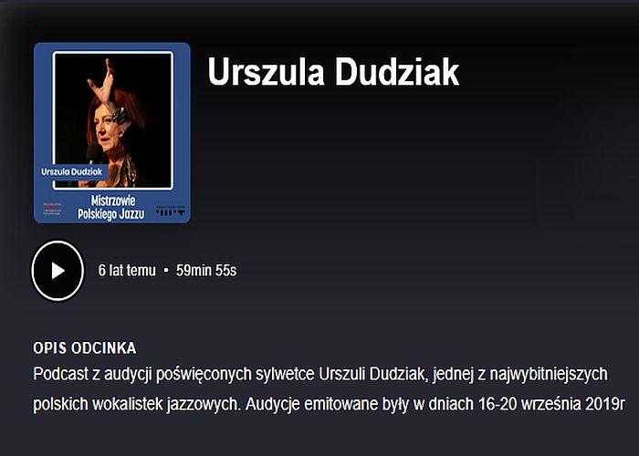 https://podkasty.radiojazz.fm/@mistrzowiepolskiegojazzu/episodes/urszula-dudziak/activity