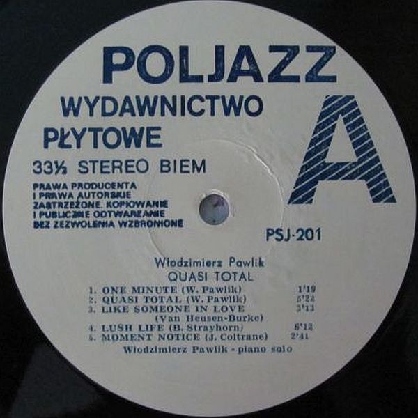 https://www.discogs.com/release/5496217-W%C5%82odzimierz-Pawlik-Quasi-Total