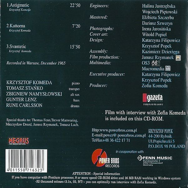 https://www.discogs.com/release/3295397-Krzysztof-Komeda-Astigmatic