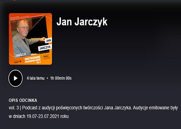 https://podkasty.radiojazz.fm/@mistrzowiepolskiegojazzu/episodes/jan-jarczyk/activity