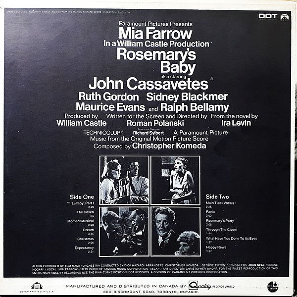 https://www.discogs.com/release/8950249-Christopher-Komeda-Rosemarys-Baby-Music-From-The-Motion-Picture-Score