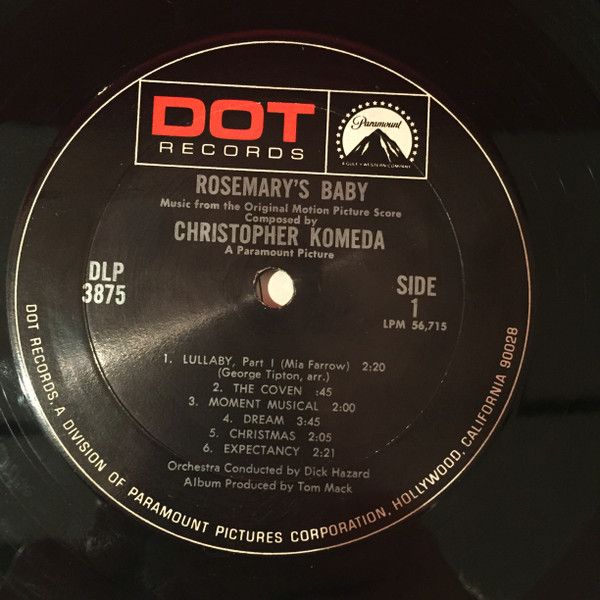 https://www.discogs.com/release/6771943-Christopher-Komeda-Rosemarys-Baby-Music-From-The-Motion-Picture-Score